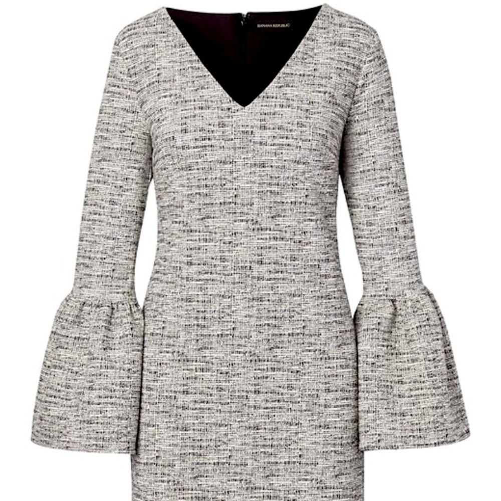 Banana Republic bell sleeve dress